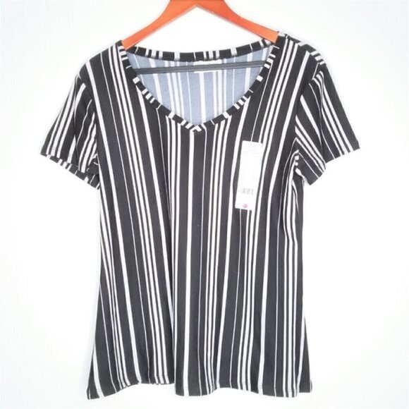4/$25 NWT Set of 2 Bobbie Brooks V Neck Top - Picture 1 of 7